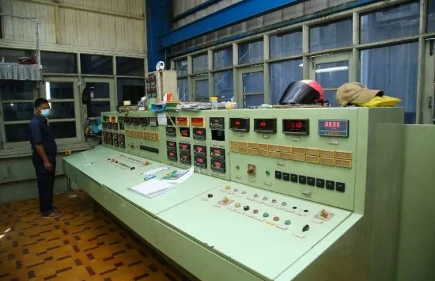 Plant control room